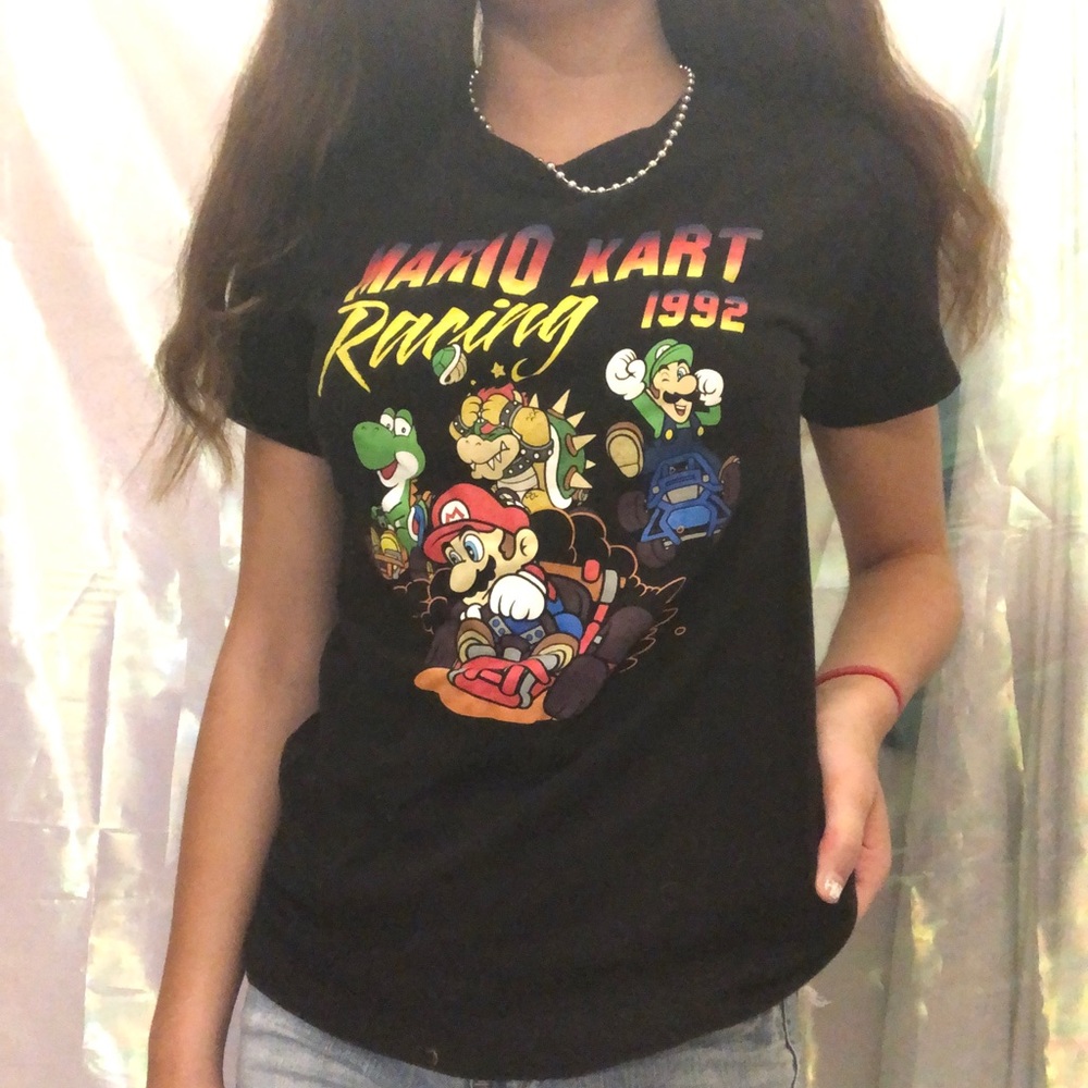 Mario cart shirt